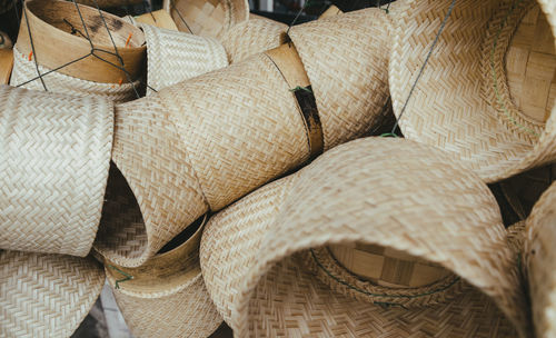 Full frame shot of firewood