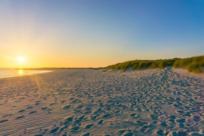 Sunset at the beach