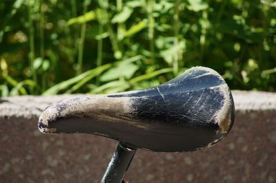 Close-up of a bicycle
