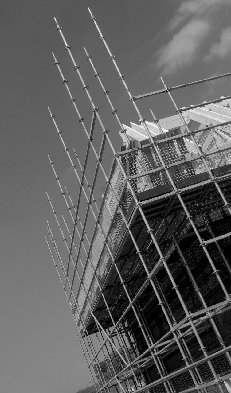 LOW ANGLE VIEW OF BUILDINGS