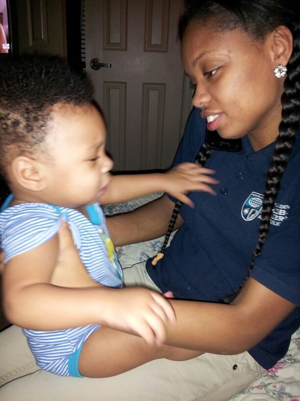 Sheonna Harassing my Son smh 