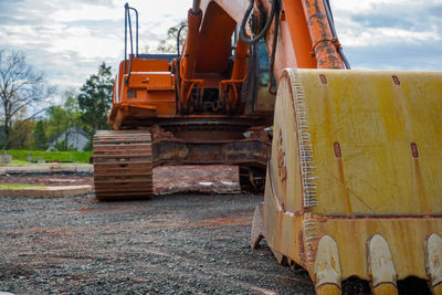 View of construction site