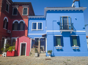 The wonderful colored houses of burano -italy