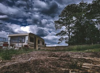 House against sky
