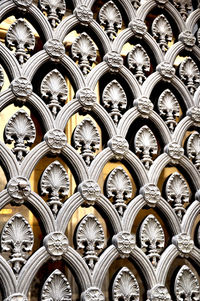 Full frame shot of ornate ceiling