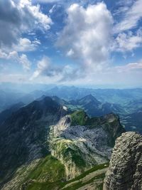 Alpine view säntis