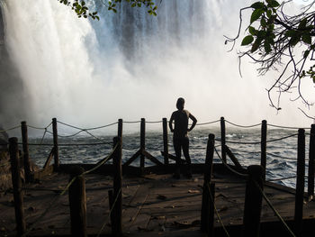 Lumangwe falls in zambia