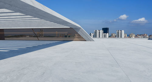 Modern building against sky