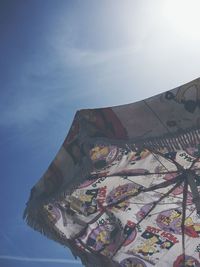 Low angle view of built structure against sky