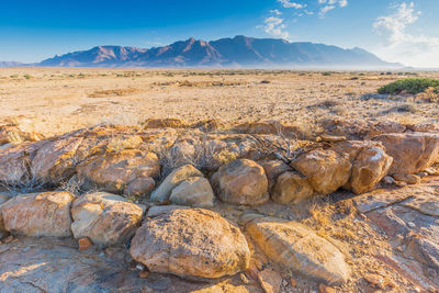 Scenic view of mountains