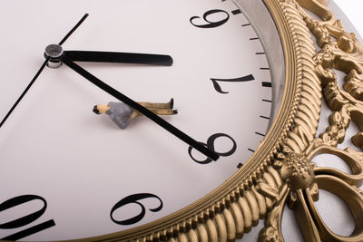 Close-up of clock