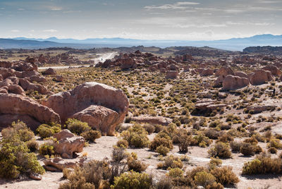 Aerial view of landscape