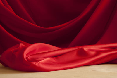 Full frame shot of red umbrella