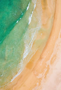 Full frame shot of rocks on beach