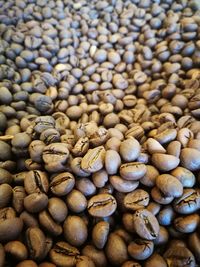 Full frame shot of coffee beans