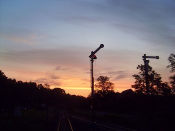 Road at sunset