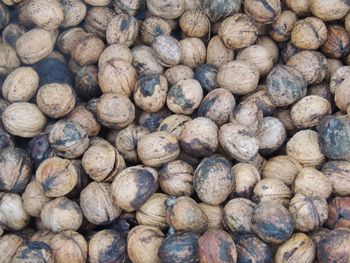 Full frame shot of onions for sale at market stall