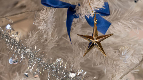 Close-up of christmas decoration