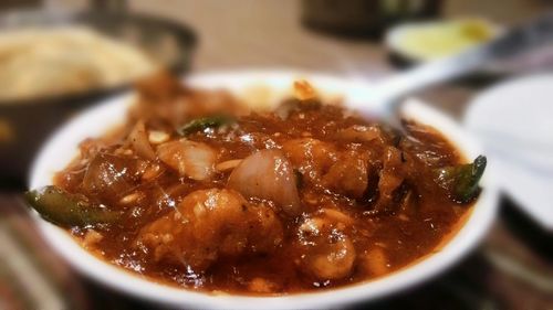 Close-up of food in bowl