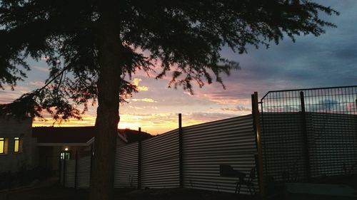 Low angle view of built structure against sky