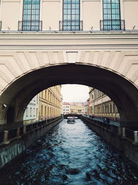 View of bridge in city