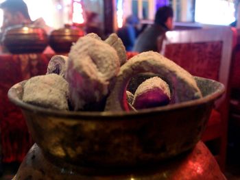 Close-up of food in container