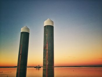 Lighthouse at sunset