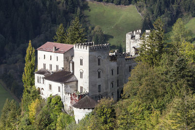 Weissenstein castle in osttirol at autumn