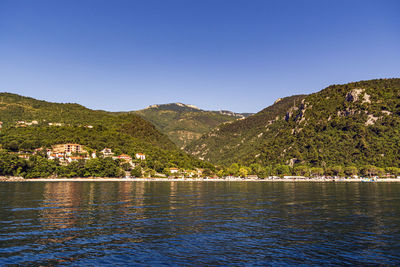 View on medveja from the sea side