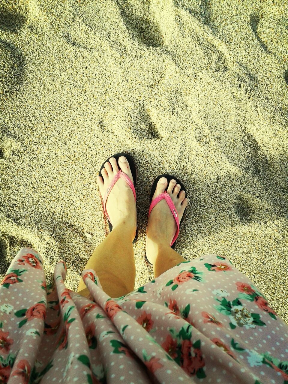 low section, person, high angle view, shoe, personal perspective, lifestyles, standing, beach, human foot, leisure activity, sand, street, footwear, outdoors, day, sunlight