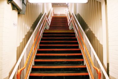 Low angle view of staircase