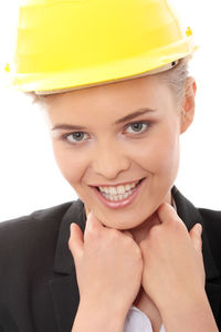 Portrait of a smiling young woman