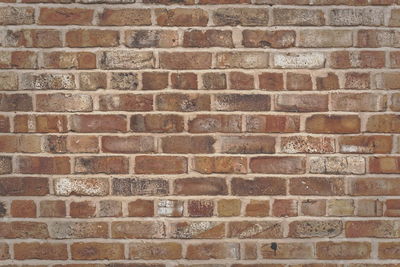 Full frame shot of brick wall