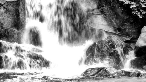 View of waterfall