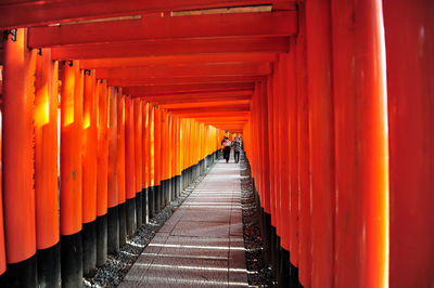 Corridor of building