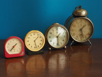 Close-up of clock