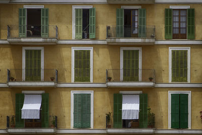 Full frame shot of residential building