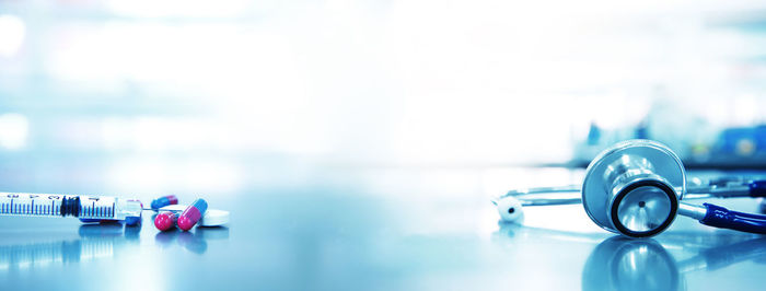 Close-up of toy car in swimming pool