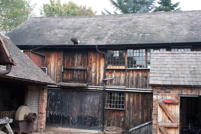 Exterior of old building