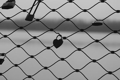 Full frame shot of chainlink fence