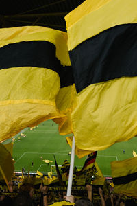 Close-up of flag