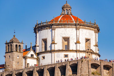 Most beautiful vantage point of picturesque porto at the mosteiro da serra do pilar, portugal