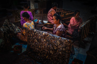 Women working in workshop