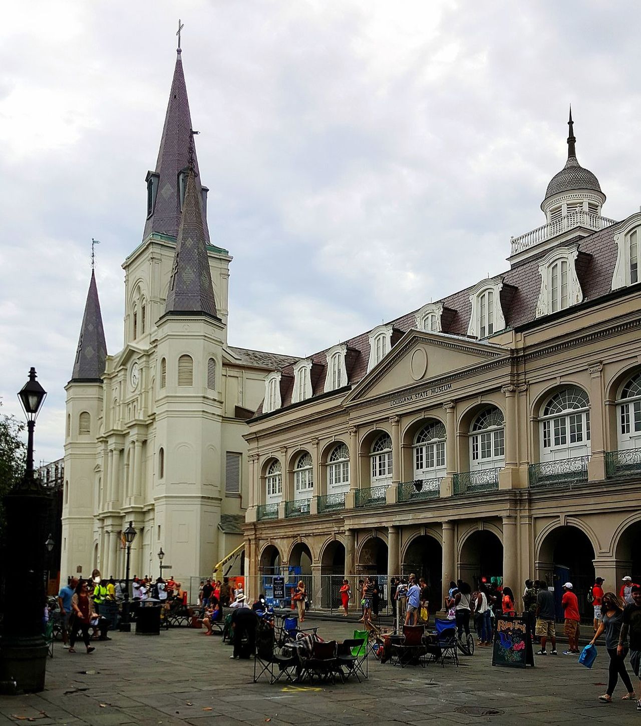 Tourists in new orleans