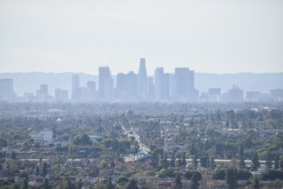 Skyscrapers in city