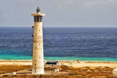 Lighthouse on beach