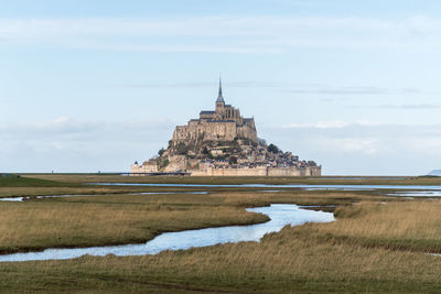 View of the mont saint-michel, france