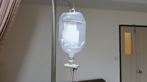 Iv drip at hospital