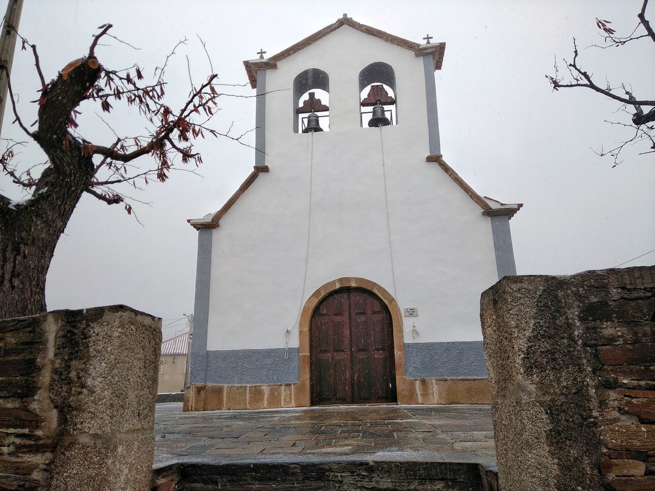 LOW ANGLE VIEW OF BELL TOWER