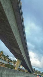 Low angle view of built structure against the sky